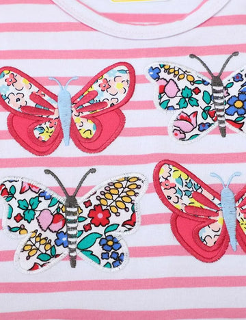 Cartoon Embroidered Princess Dress - Mini Taylor